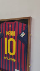 Large Jersey Display Case Cabinet Shadowbox