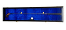 1-2 Golf Clubs Display Case Cabinet Shadowbox - Black Blue Background  - sfDisplay.com