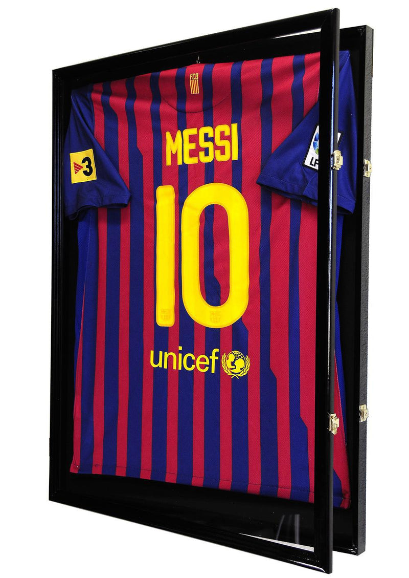 Large Jersey or Uniform Frame Display Case Cabinet Shadow Box