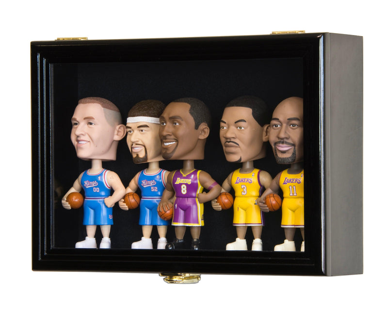 Small Bobblehead Figurine Display Case Cabinet