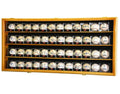 48 Baseball Acrylic Cubes Display Case Cabinet - sfDisplay.com