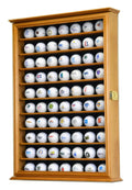 70 Golf Ball Display Case Cabinet - sfDisplay.com