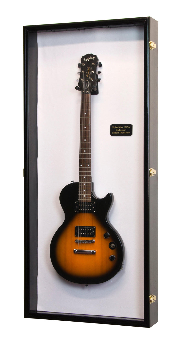 Electric Guitar Display Case Cabinet - sfDisplay.com