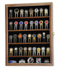 Golf Divot Tool Markers Coin Chips Medallion Display Case Cabinet