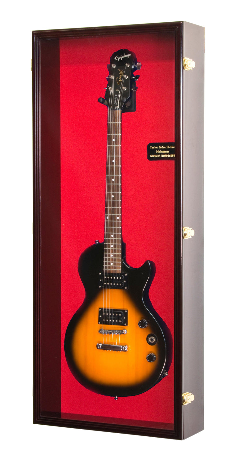 Guitar Display Case Cabinet - sfDisplay.com