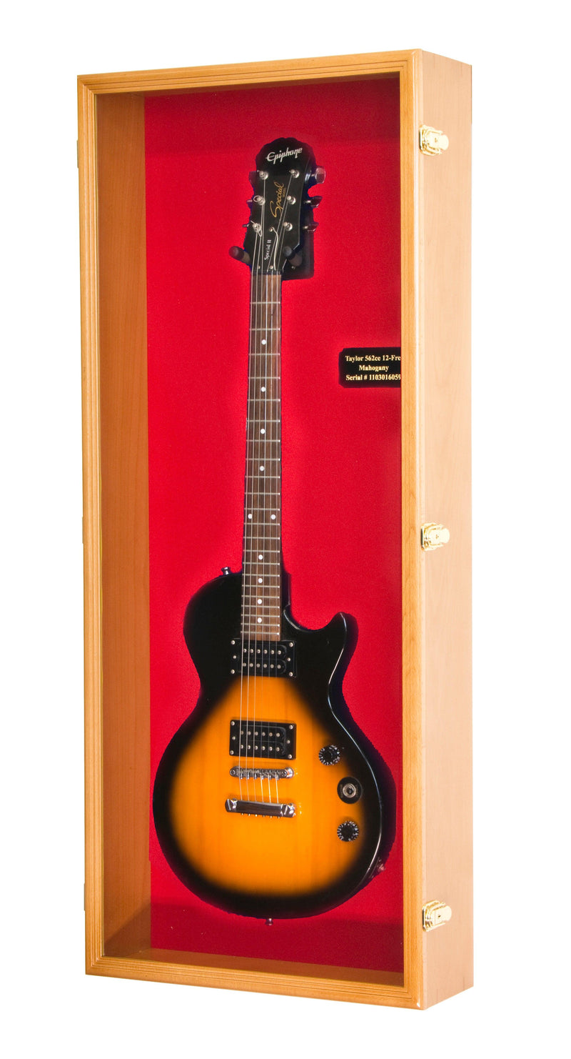 Guitar Display Case Cabinet - sfDisplay.com