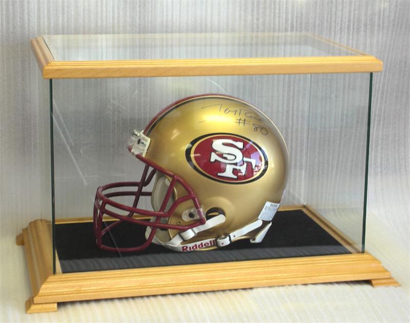 Football Helmet Glass Display Case - sfDisplay.com