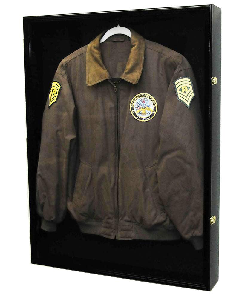 Extra Deep Jacket, Uniform, Jersey Shadowbox Display Case Cabinet - sfDisplay.com