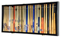 Large Mini 18" Bat Baseball Display Case Cabinet - sfDisplay.com