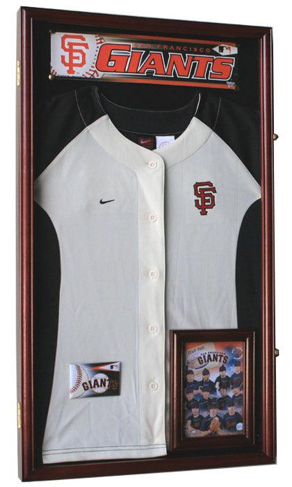 Small Jersey, T-shirt, or Uniform Frame Display Case Cabinet Shadowbox - sfDisplay.com