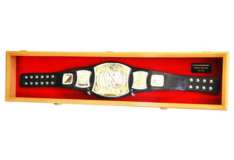 Wrestling Belt Display Case Cabinet (Kid's/Youth 44") - sfDisplay.com
