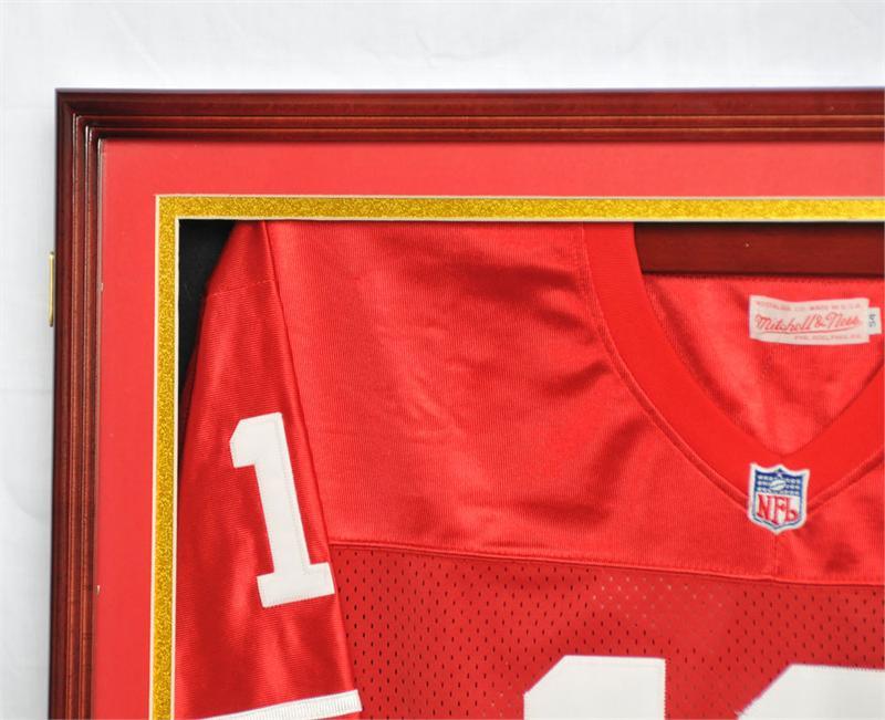 X-Large Jersey Display Case Cabinet Shadowbox (w/ Double Matting)