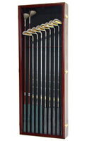 Large Golf Clubs Display Case Cabinet (Driver, Iron, Putter)